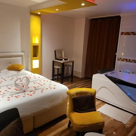 Spa Celyna Appartement Avec Jacuzzi Privatif Lyon Exterior foto